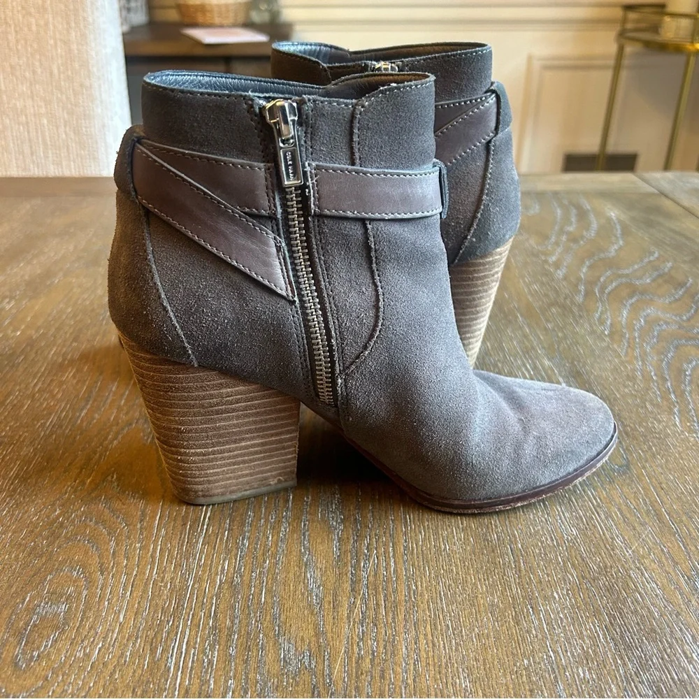 Cole Haan Suede Ankle Booties